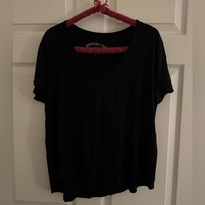 American eagle scoop neck